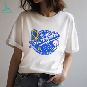 Los Angeles Dodgers Back to Back 9x World Champions 2025 logo shirt