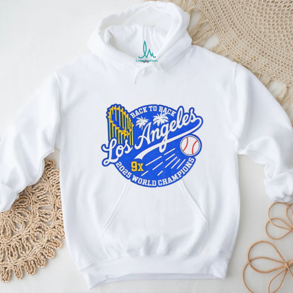 Los Angeles Dodgers Back to Back 9x World Champions 2025 logo shirt Los Angeles Dodgers Back to Back 9x World Champions 2025 logo shirt