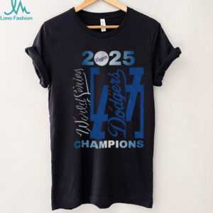 Los Angeles Dodgers Baseball World Series Champions 2025 MLB logo shirt