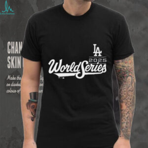 Los Angeles Dodgers Mookie Betts 2025 World Series Name & Number T Shirt