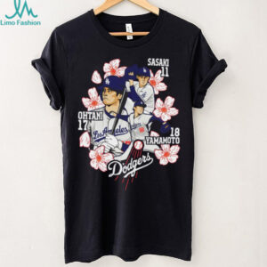 Los Angeles Dodgers Multiplayer T Shirt