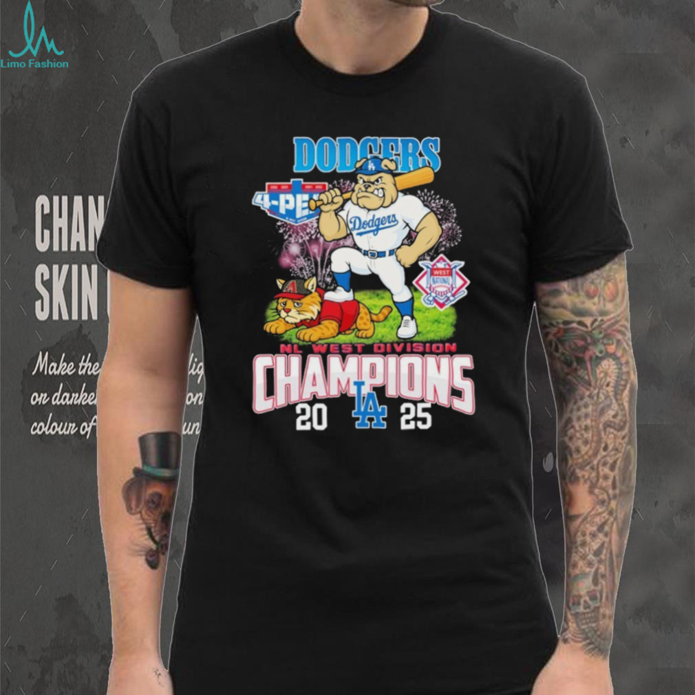 Los Angeles Dodgers Stomp Arizona Diamondbacks 2025 NL West Division Champions Mascot T shirts Los Angeles Dodgers Stomp Arizona Diamondbacks 2025 NL West Division Champions Mascot T shirts