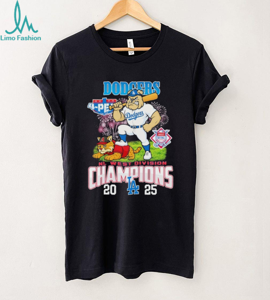 Los Angeles Dodgers Stomp Arizona Diamondbacks 2025 NL West Division Champions Mascot T shirts Los Angeles Dodgers Stomp Arizona Diamondbacks 2025 NL West Division Champions Mascot T shirts