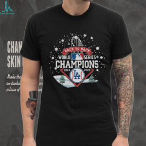 Los Angeles Dodgers World Series Champions 2025 for Christmas Tree MLB Back to Back shirt
