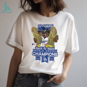 Los Angeles Dodgers World Series Champions back to back 2024 2025 shirt