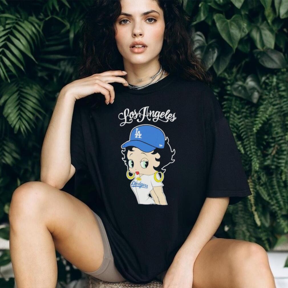 Los Angeles Dodgers X Bella Dona Betty Boop MLB T shirts Los Angeles Dodgers X Bella Dona Betty Boop MLB T shirts
