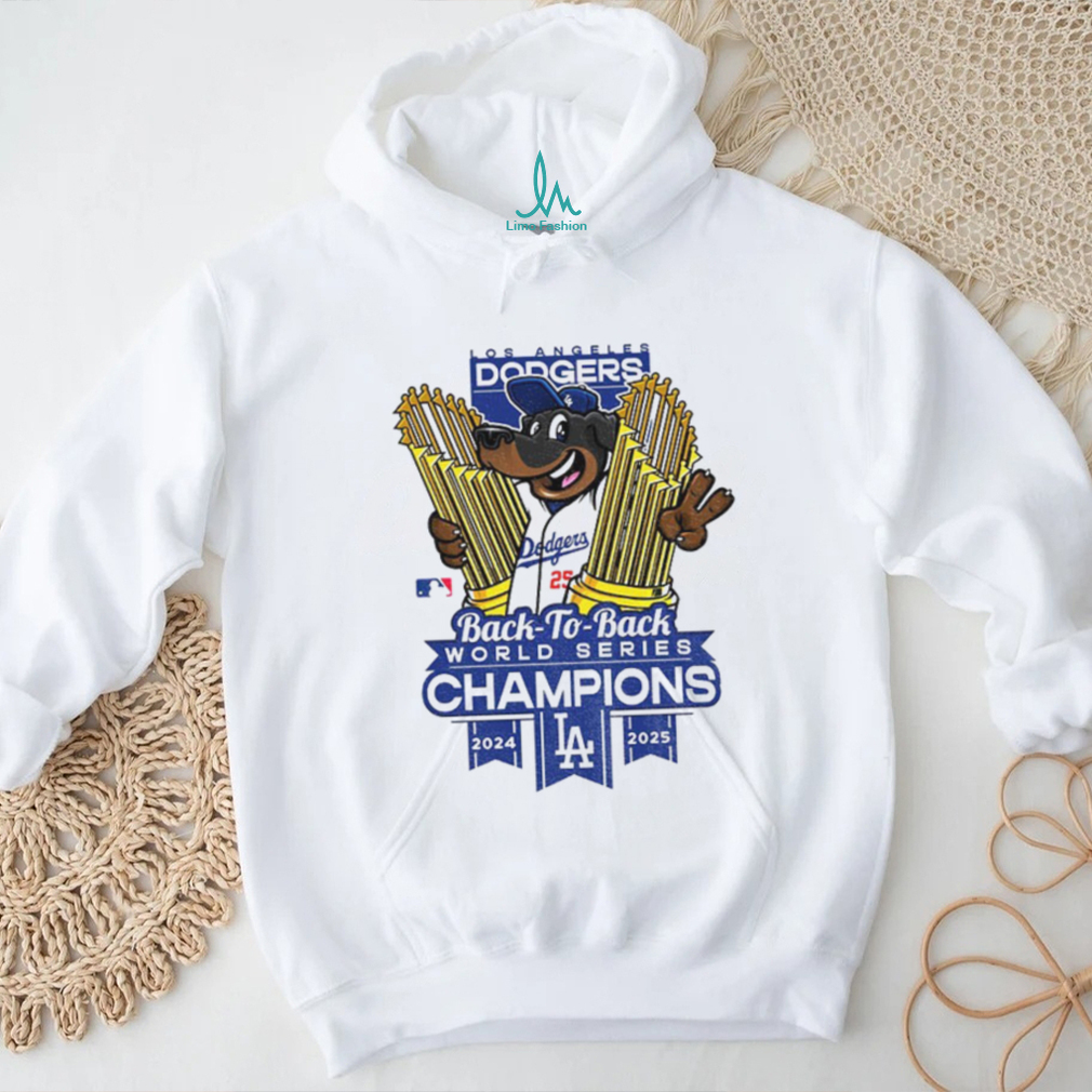 Los Angeles Dodgers world champions trophies back to back 2024 2025 shirt. Los Angeles Dodgers world champions trophies back to back 2024 2025 shirt.