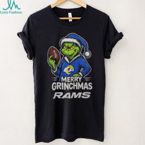Los Angeles Rams Grinch Merry Grinchmas T Shirt