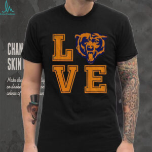 Love Good Better Best Chicago Bears NFL Football 2025 logo shirt
