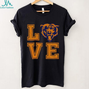 Love Good Better Best Chicago Bears NFL Football 2025 logo shirt