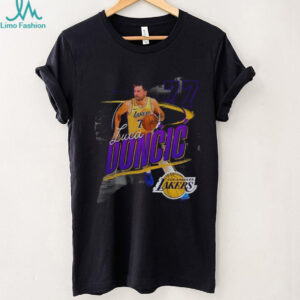 Luka Dončić 77 Los Angeles Lakers NBA Basketball player shirt
