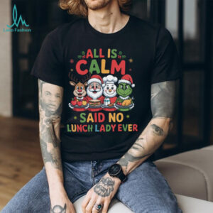 Lunch Lady Christmas Cafeteria Squad T Shirt