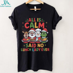 Lunch Lady Christmas Cafeteria Squad T Shirt