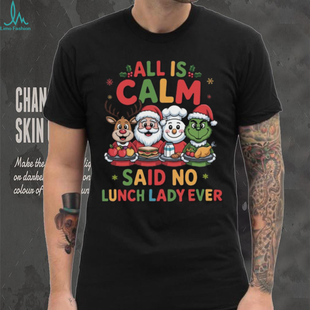 Lunch Lady Christmas Cafeteria Squad T Shirt Lunch Lady Christmas Cafeteria Squad T Shirt