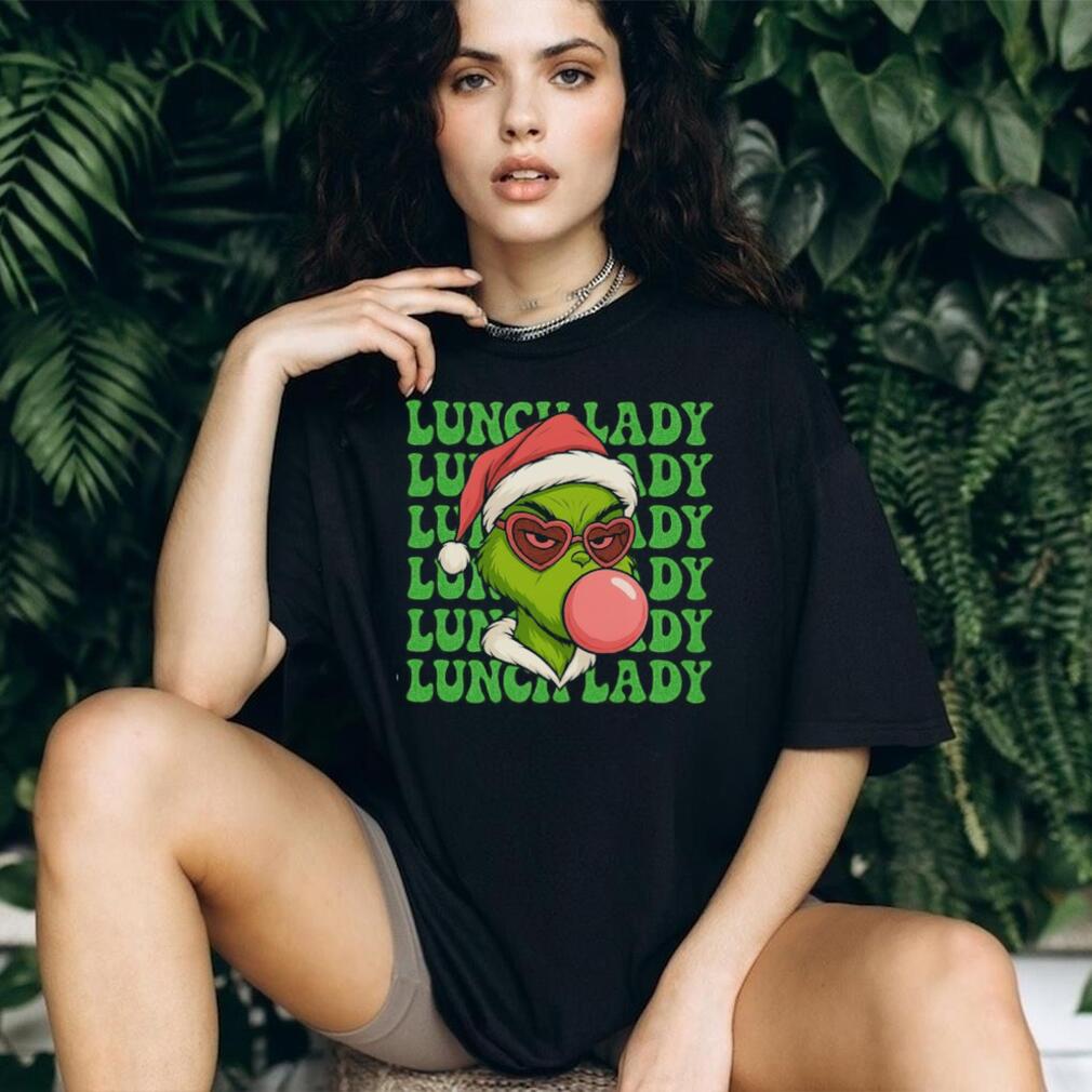 Lunch Lady Era Grinch Christmas T Shirt Lunch Lady Era Grinch Christmas T Shirt
