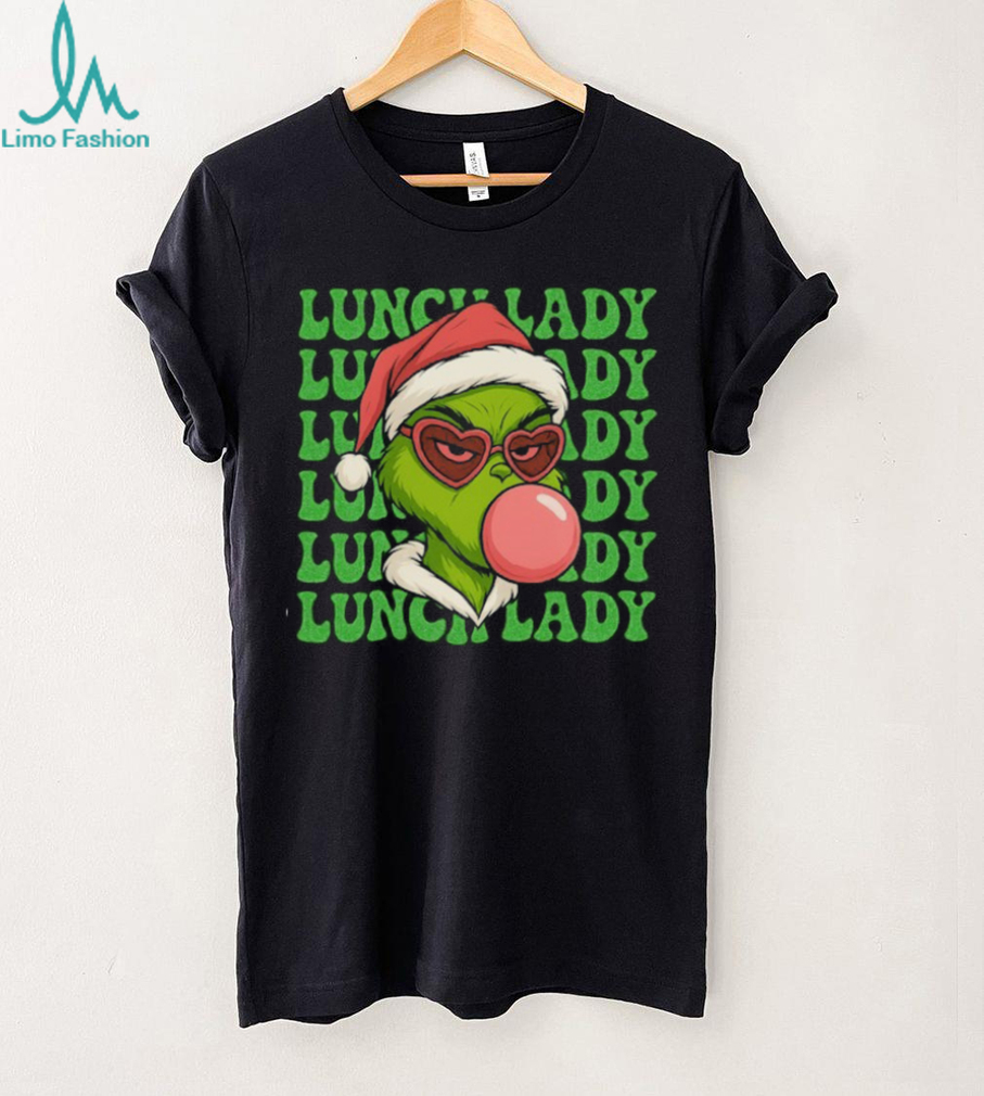 Lunch Lady Era Grinch Christmas T Shirt Lunch Lady Era Grinch Christmas T Shirt