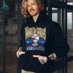 MLB World Series 2025 Dueling T Shirt Dodgers vs Blue Jays Shirt