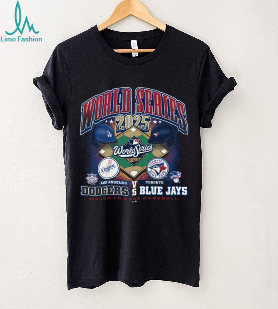 MLB World Series Dueling Shirt 2025 Dodgers vs Blue Jays Shirt MLB World Series Dueling Shirt 2025 Dodgers vs Blue Jays Shirt