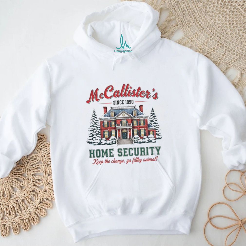 Mcallister’s Home Security keep the change ya filthy animal Christmas shirt Mcallister’s Home Security keep the change ya filthy animal Christmas shirt
