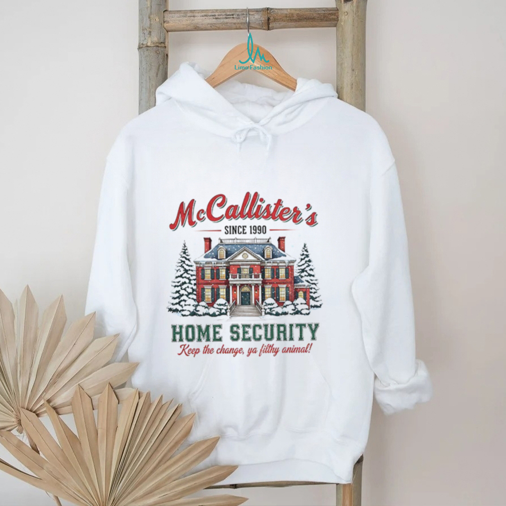 Mcallister’s Home Security keep the change ya filthy animal Christmas shirt Mcallister’s Home Security keep the change ya filthy animal Christmas shirt