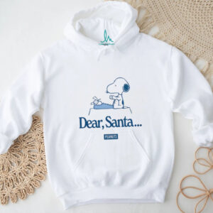 Men's Peanuts Snoopy Dear Santa Short Sleeve Graphic T Shirt