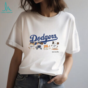 Meowfu Dodger Cat Los Angles Dodgers shirt