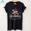 On The Naughty List And I Regret Nothing Cat Christmas T Shirt
