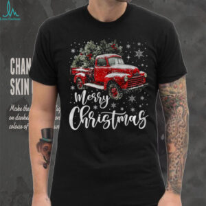 Merry Christmas Red Truck Family Matching Christmas Pajama T Shirt