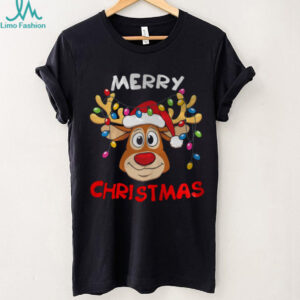 Merry Christmas Reindeer Xmas Family Men Women T Shirt