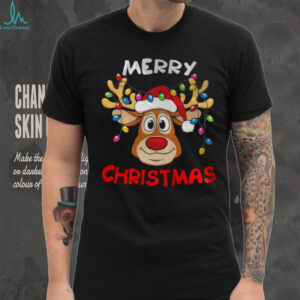 Merry Christmas Reindeer Xmas Family Men Women T Shirt