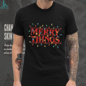 Merry Christmas Things Christmas Stranger Things Holiday shirt