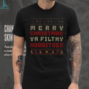 Merry Christmas Ya Filthy Hobbitses Lord of the Rings shirt
