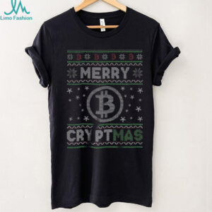 Merry Cryptmas Bitcoin Merry Christmas shirt