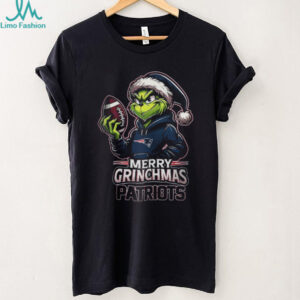 Merry Grinchmas Patriots T Shirt