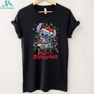 Merry Stitchmas Disney Lilo & Stitch Graphic T Shirt