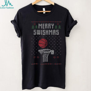 Merry Swishmas Basketball Merry Christmas shirt