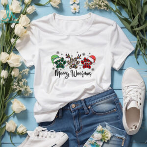 Merry Woofmas Shirt, Pet Lovers Christmas Shirt, Happy Christmas Ugly Shirt