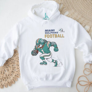 Miami Dolphins Football Aqua Rush mascot shirt Miami Dolphins Football Aqua Rush mascot shirt