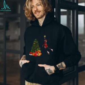 Michael Jordan Putting The Star On The Tree Basketball Christmas shirt