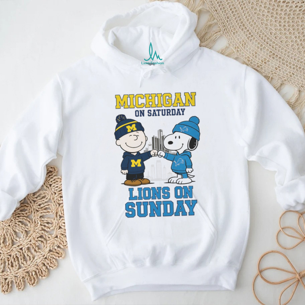 Michigan On Saturday Lions On Sunday shirt Michigan On Saturday Lions On Sunday shirt