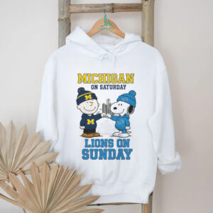 Michigan On Saturday Lions On Sunday shirt