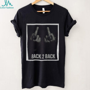 Middle finger Rings Champs Back 2 Back Los Angeles Dodgers 2025 World Series Champions shirt