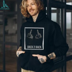 Middle finger Rings Champs Back 2 Back Los Angeles Dodgers 2025 World Series Champions shirt