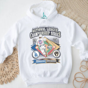 Milwaukee Brewers vs LA Dodgers 2025 NLCS Match Up Dueling Franklin Tee