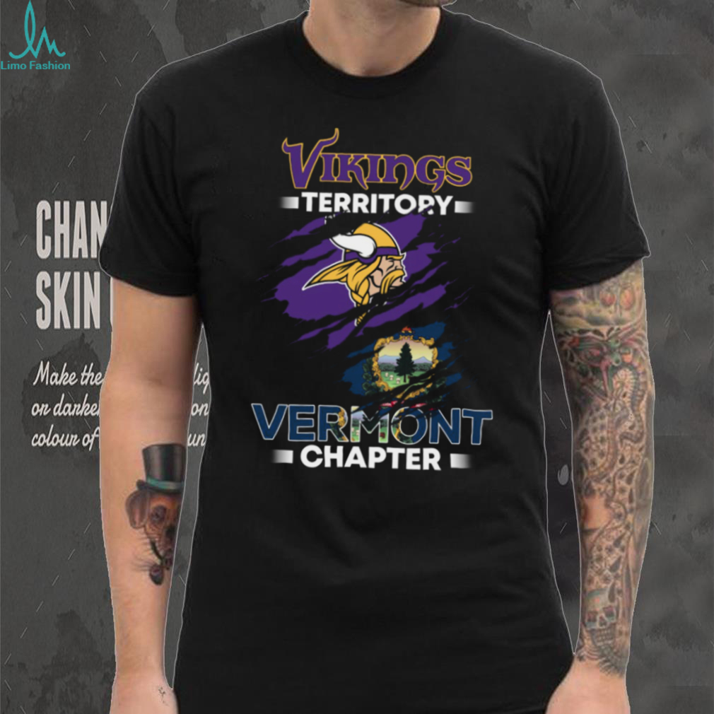 Minnesota Vikings Vermont Chapter T Shirt Minnesota Vikings Vermont Chapter T Shirt