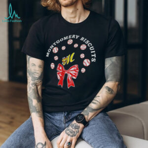 Montgomery Biscuits Baseball logo Merry Christmas shirt