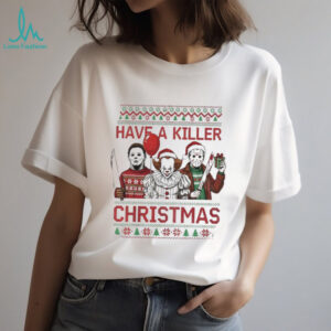 Movie Characters have a killer Christmas ugly shirt