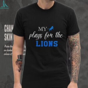 My plays for the Detroit Lions National Cat Day NFL Football 2025 shirt