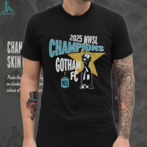 NJ NY Gotham FC 2025 NWSL Champions Trophy vintage shirt