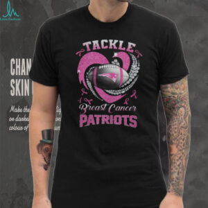 New England Patriots Tackle Breast Cancer Heart Shirt